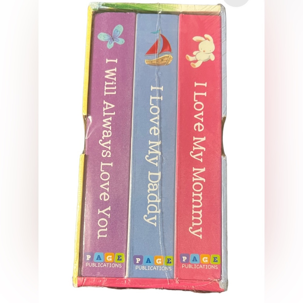 BABYS FIRST BOOKS SET OF 3 BOOKS NEW AND SEALED